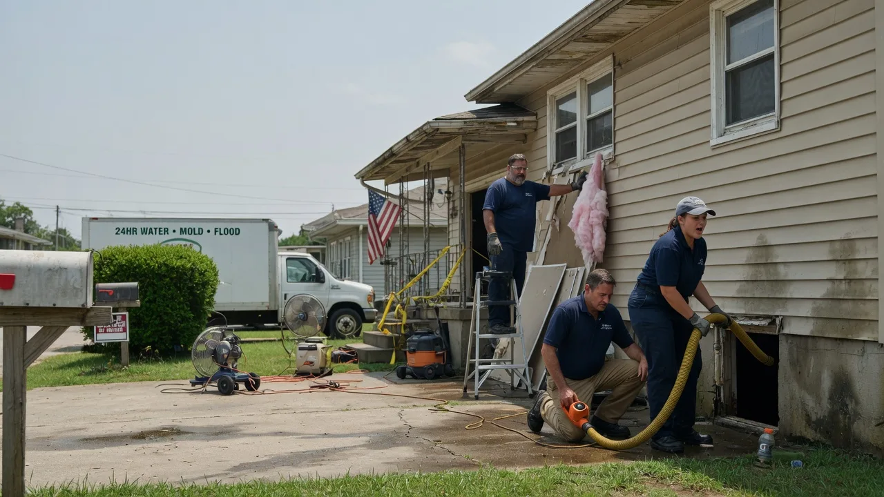 Water Damage Repair in New Virginia, IA near me
